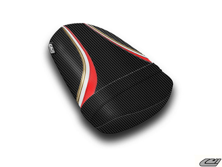 LUIMOTO (Lucky Strike) Passenger Seat Cover for the SUZUKI GSX-R600 / GSX-R750 (06-07) LUIMOTO (Lucky Strike) Passenger Seat Cover for the SUZUKI GSX-R600 / GSX-R750 (06-07)